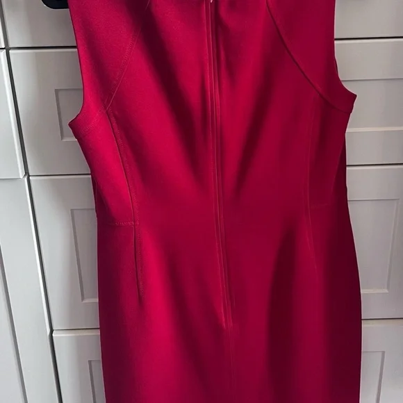 Talbots Vibrant Red Midi Dress - Picture 2 of 3